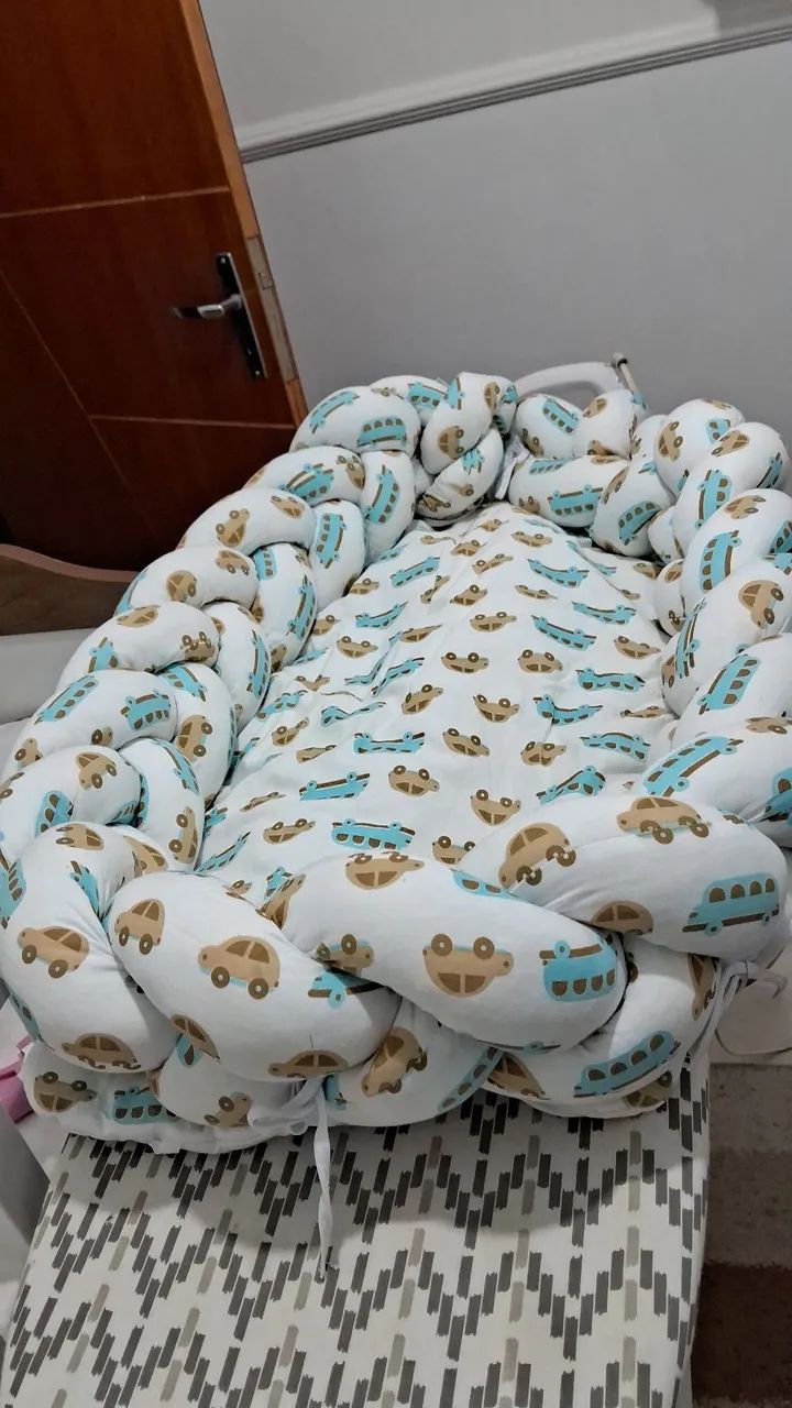 Ninho para bebê com enchimento