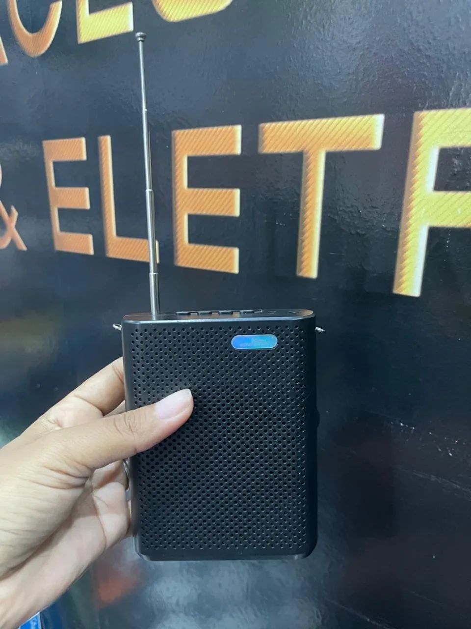 Caixa de Som Portátil com Microfone Grasp - Foto 4