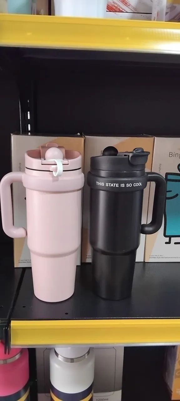 Copo térmico com alça 600ml - Foto 2