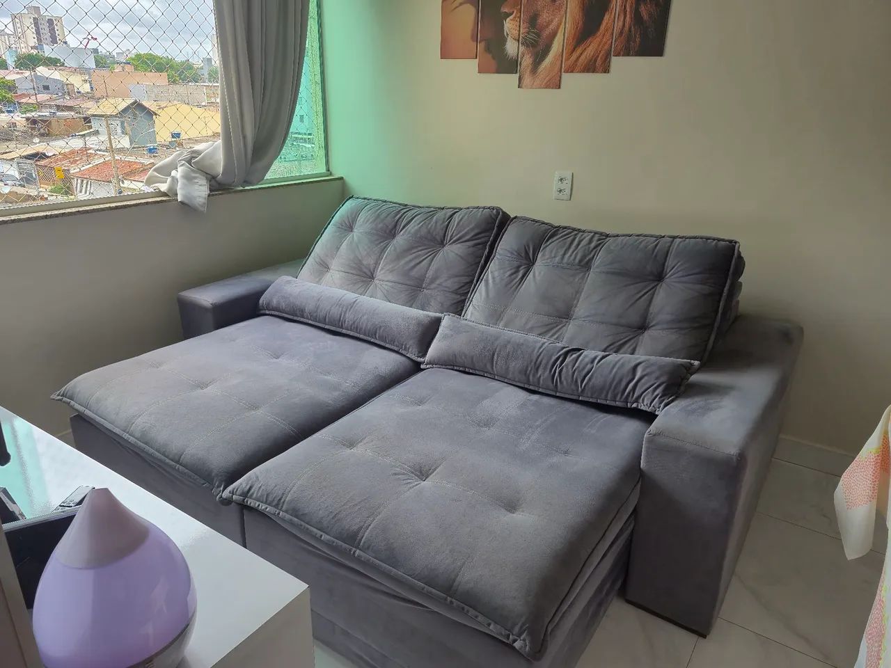 Sofá retrátil, reclináveis 2,30m