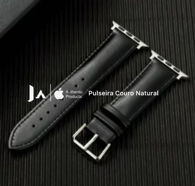 Pulseira Couro 42mm Apple Watch  - Foto 2