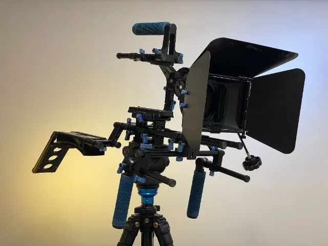 Rig Shoulder Profissional com Matte Box, Follow Focus e Acessórios - Foto 4