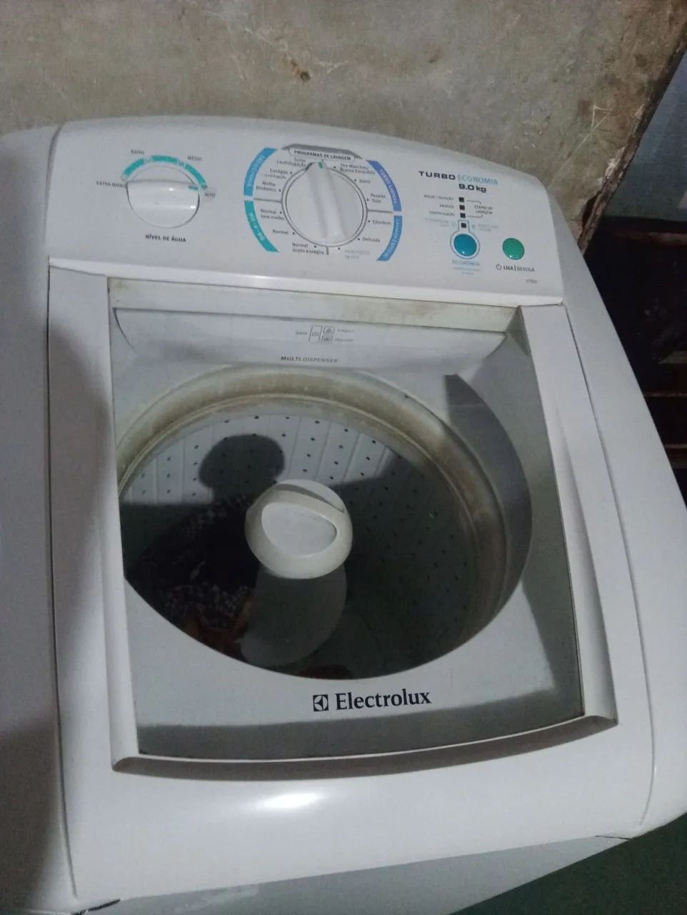 Máquina de Lavar Electrolux Turbo Economia 9.0kg
