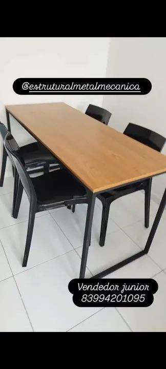 Mesa industrial Metalon pronto entrega