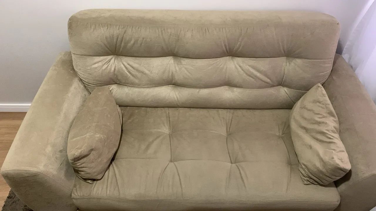 Sofa 02 lugares com almofadas . - Foto 3