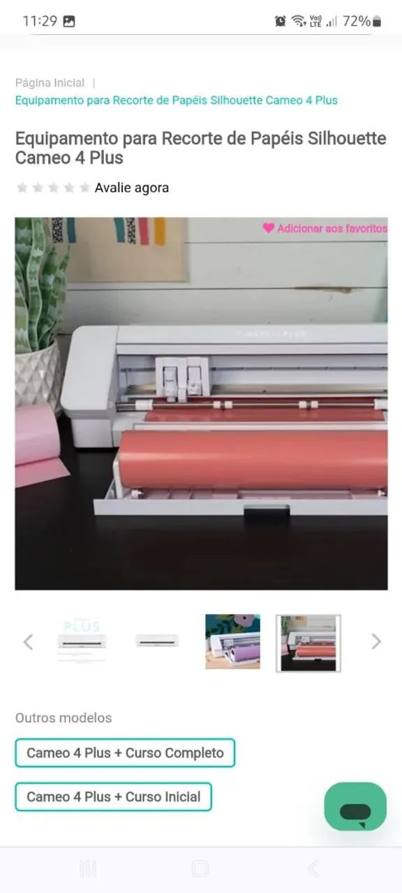 Máquina de Corte Silhouette Cameo 4 tá na caixa - Foto 5