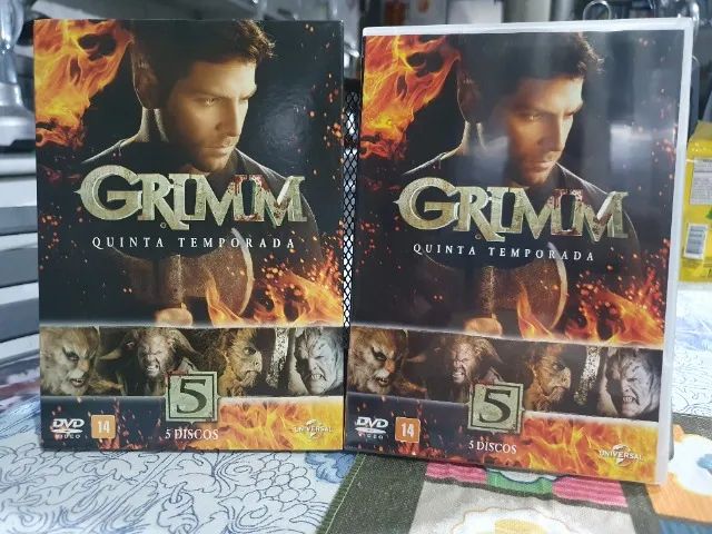 DVD Grimm - 5ª Temporada Original com luva (5 discos) - Foto 5