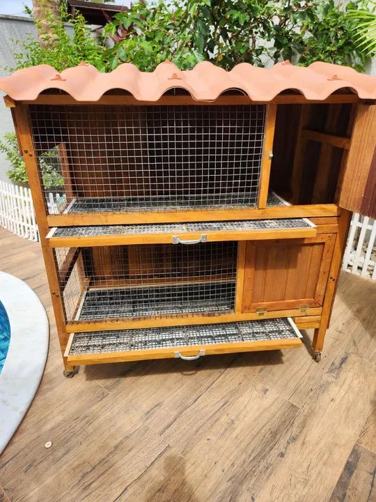 Viveiro para Coelhos e Chinchilas  - Foto 4