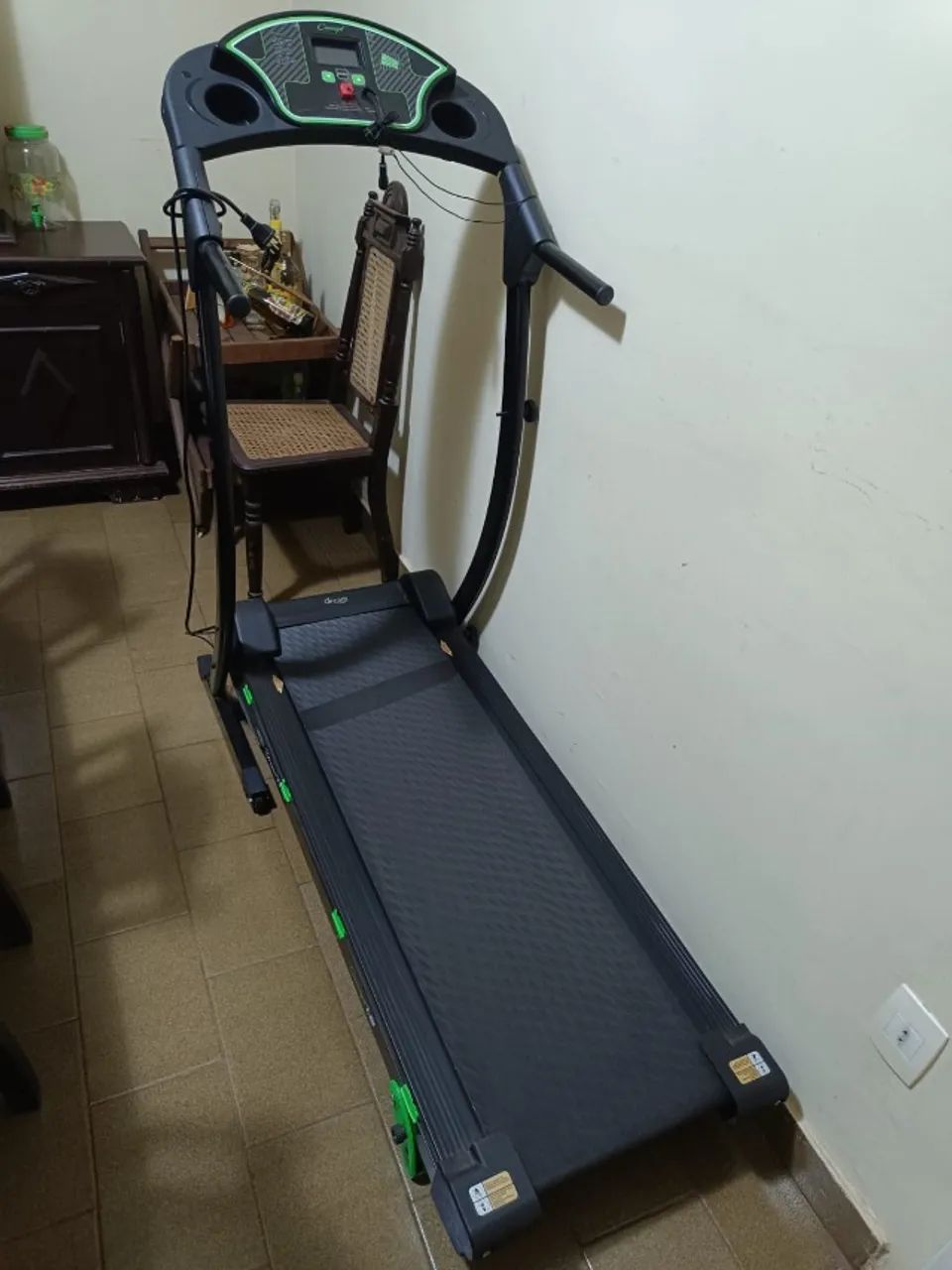 Esteira Ergométrica Eletrônica Dream Concept 1.8 Preta - Bivolt - Foto 2