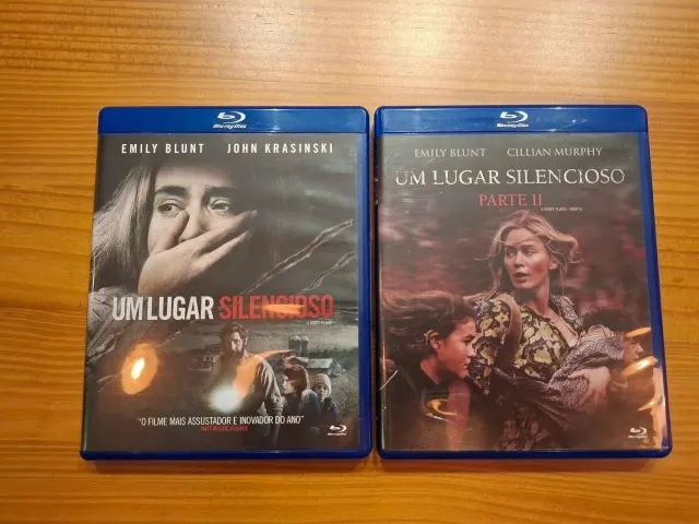 Bluray Um lugar silencioso 1 e 2 - Original
