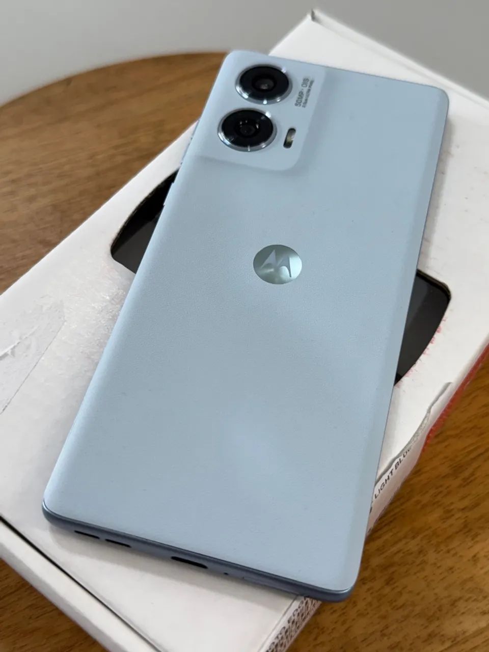 Moto Edge 50 Fusion 5G 256GB Azul NOVO - Foto 5