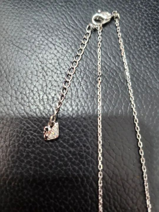 Colar prata e perola swarovski  - Foto 5