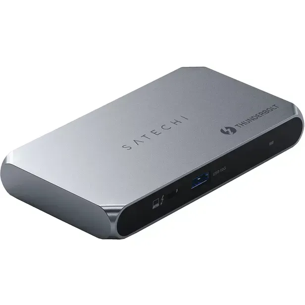 Adaptador Satechi Thunderbolt 4 SlimPro Hub ST-HT4SHM-US