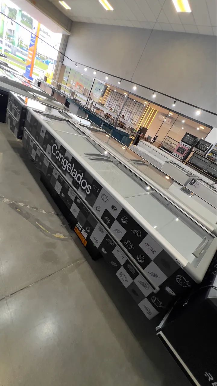 Ilha 3 metros dupla função 830L com LED - pronta entrega 
