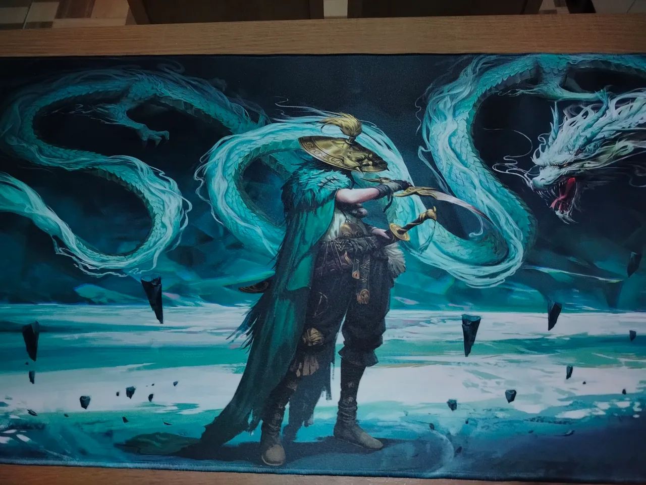 MOUSEPAD GAMER PERSONALIZADO - DRAGÃO 90x40CM 2MM