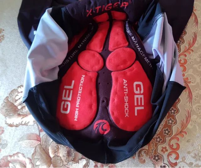 Calça Ciclismo X-Tiger Profissional com Absorção de Suor, e Almofada Gel 5D - Foto 2