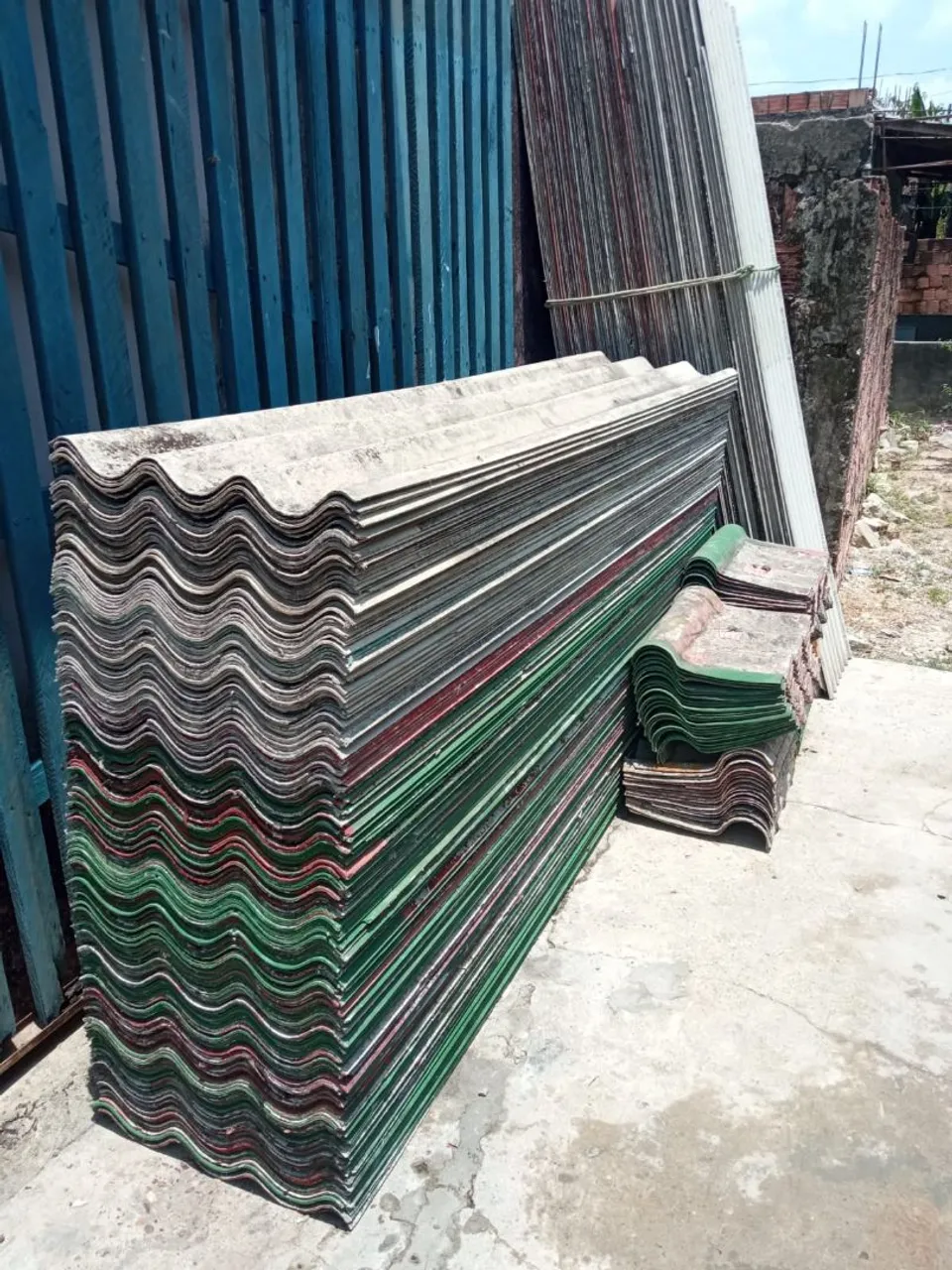 Telhas Onduladas para Construção