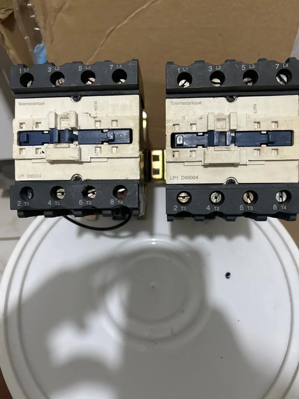Contator Telemecanique Lc1 D65, 220V DC