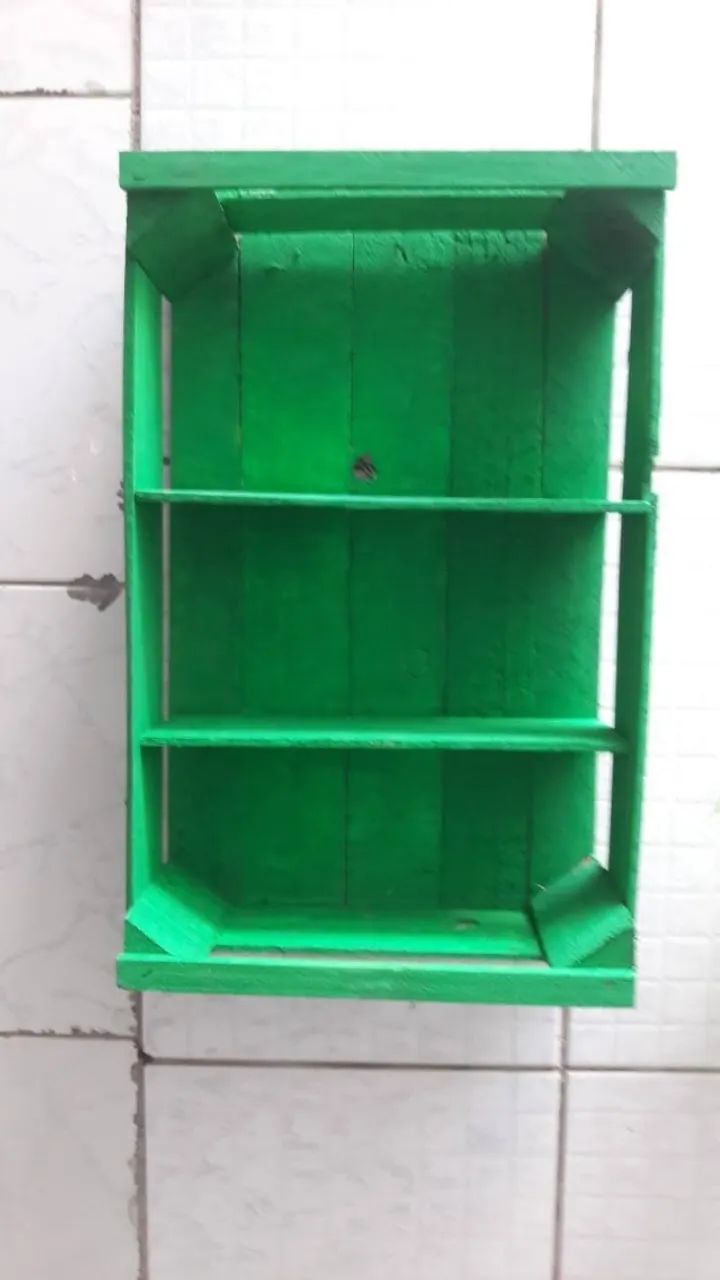 Armário verde em Pallet - Leia o anúncio! - Foto 2