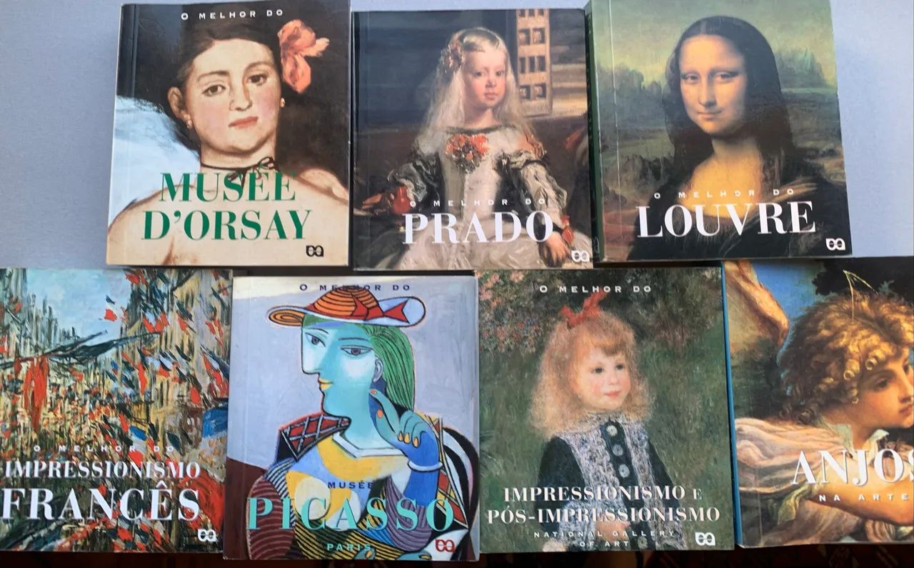 COLEÇÃO MINI LIVROS MUSEUS