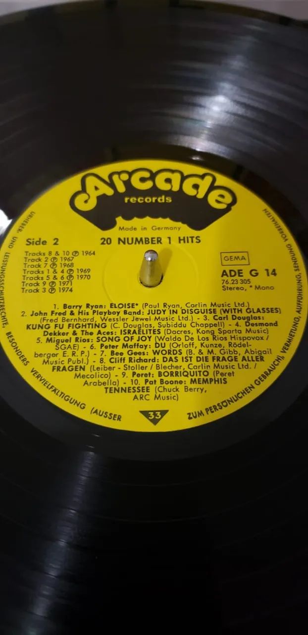 Lp 20 Number Hits (importado)(zerado) - Foto 4