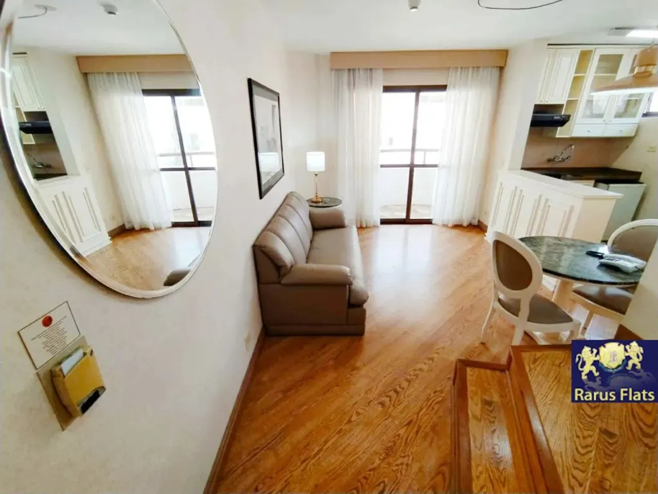 Flat para locação na Bela Vista - Edifício Paulista Wall Street - Cód. XRY18212