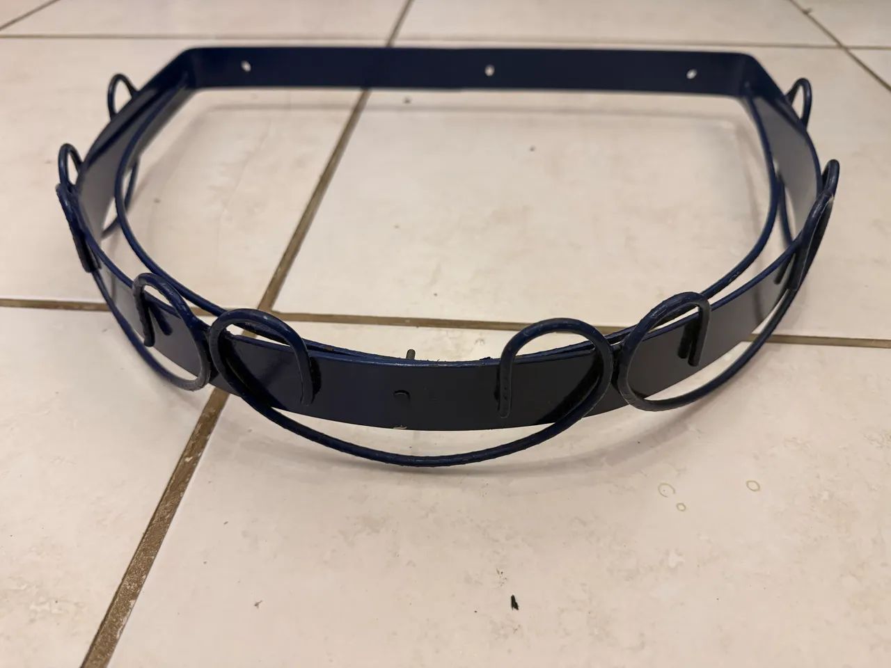 Dossel azul 40 cm largura