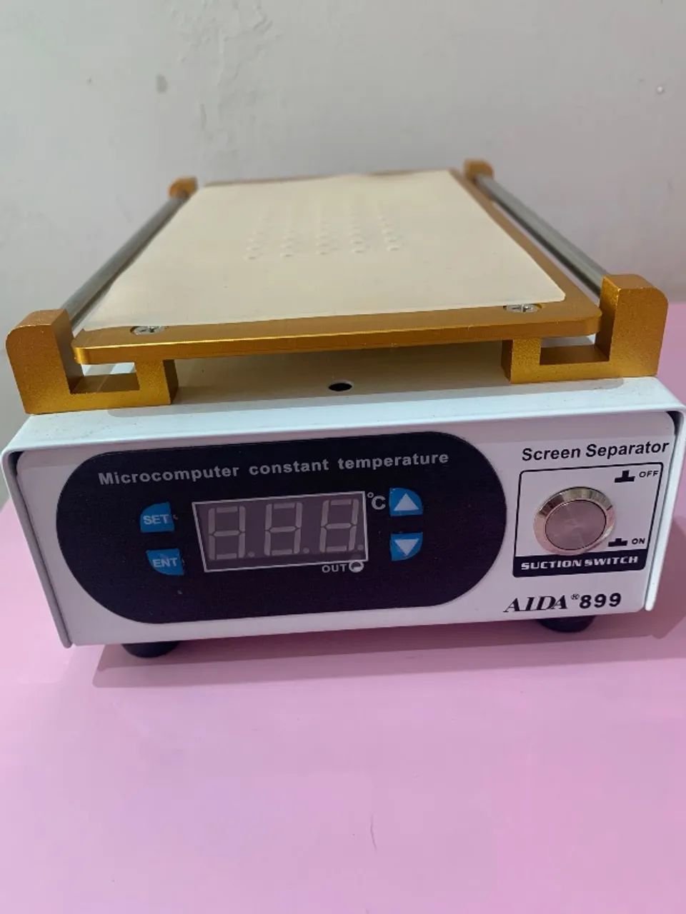 Separadora de Telas + manta antiestática 