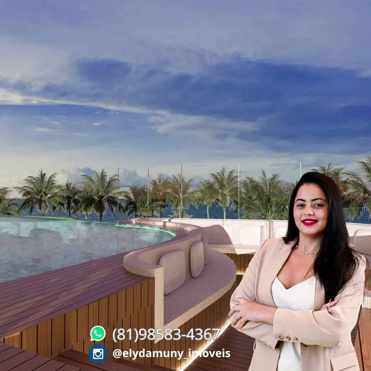 Flats Studios para Investidor na Praia de Tamandaré - Foto 4