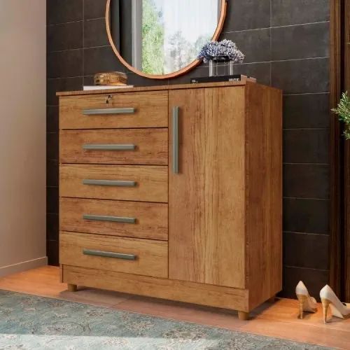 Cômoda moderna com gavetas !! L22m - Foto 3