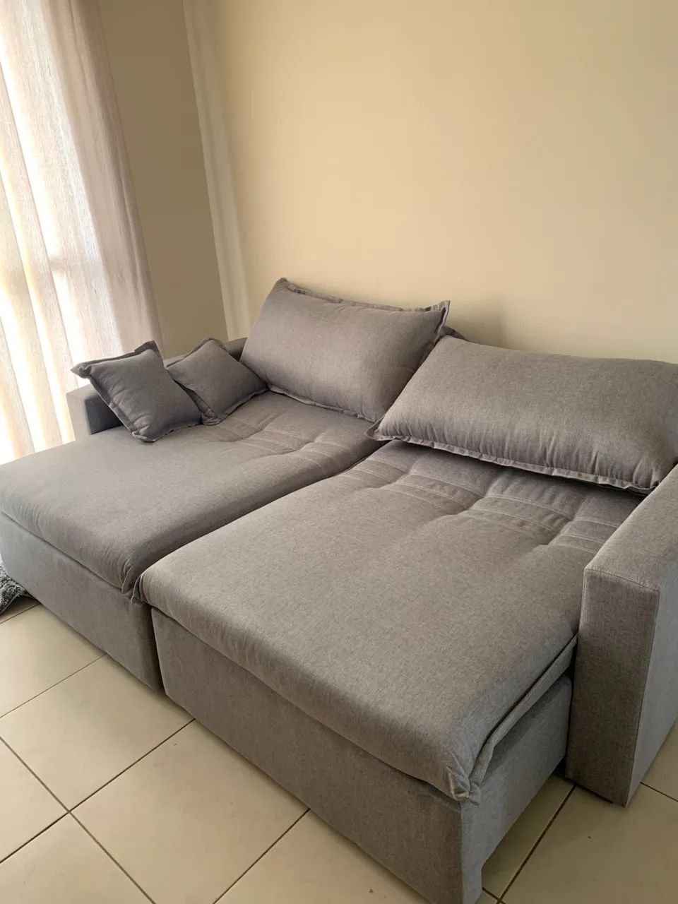 Sofá Zero Caixa Molas Ensacadas NOVO ULTIMA PEÇA 