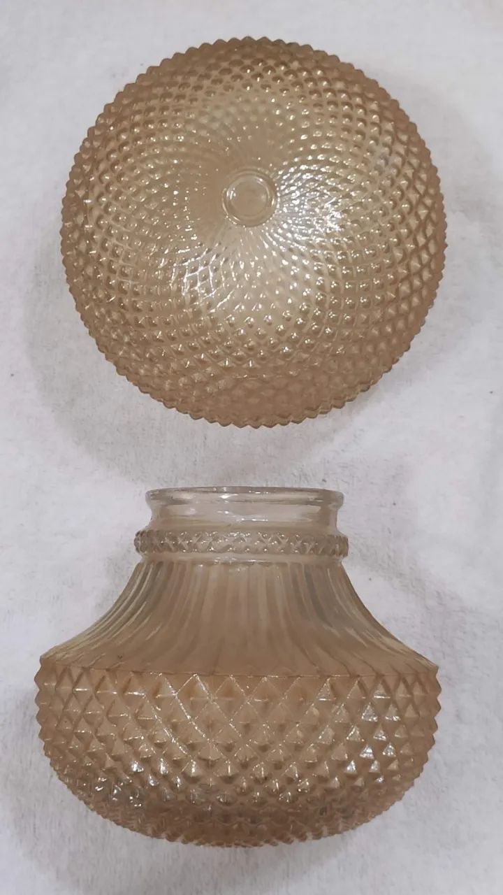 Par de Luminárias Antigas Bico de Jaca