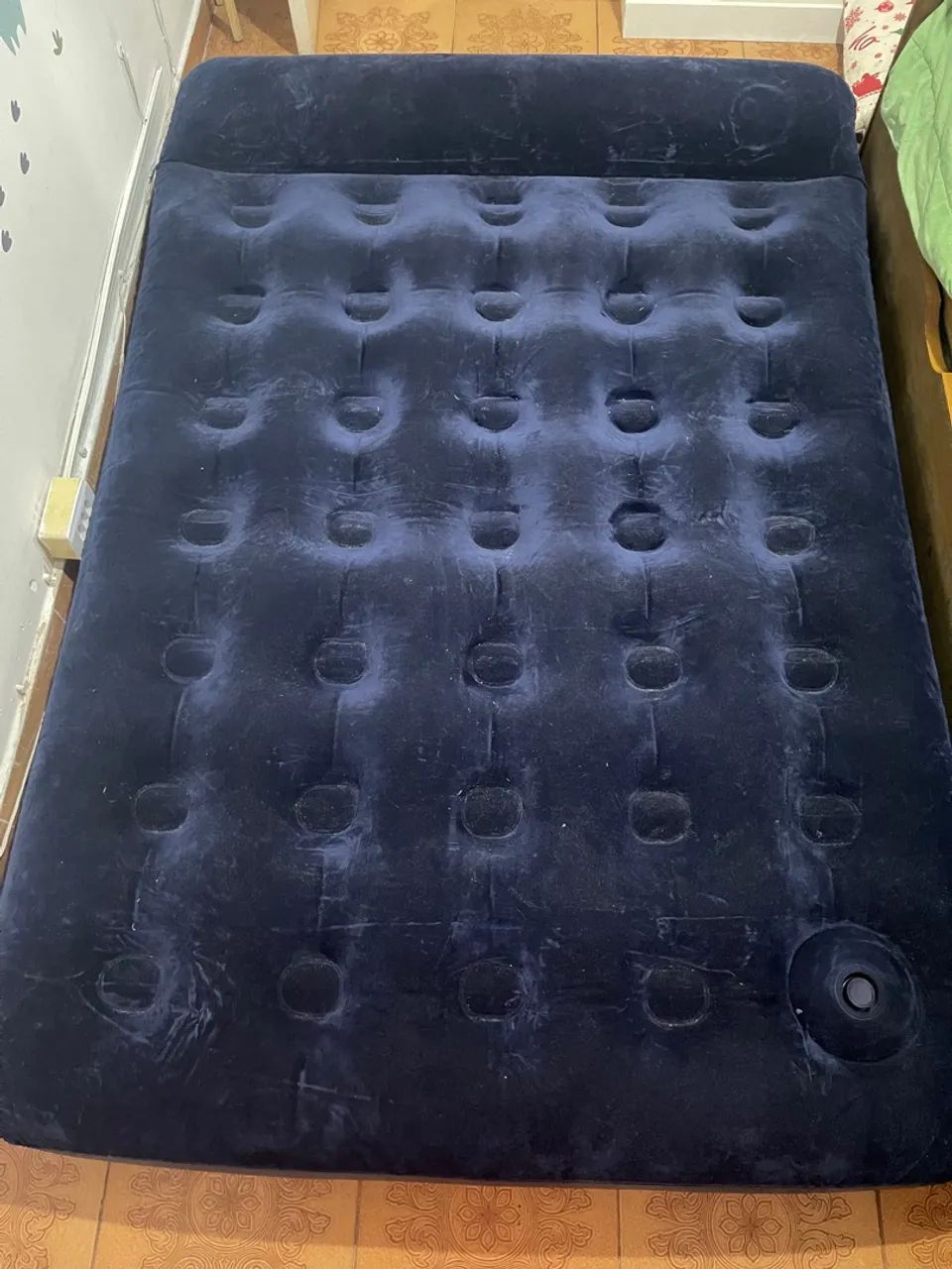 Colchão casal Inflável para Camping e Conforto