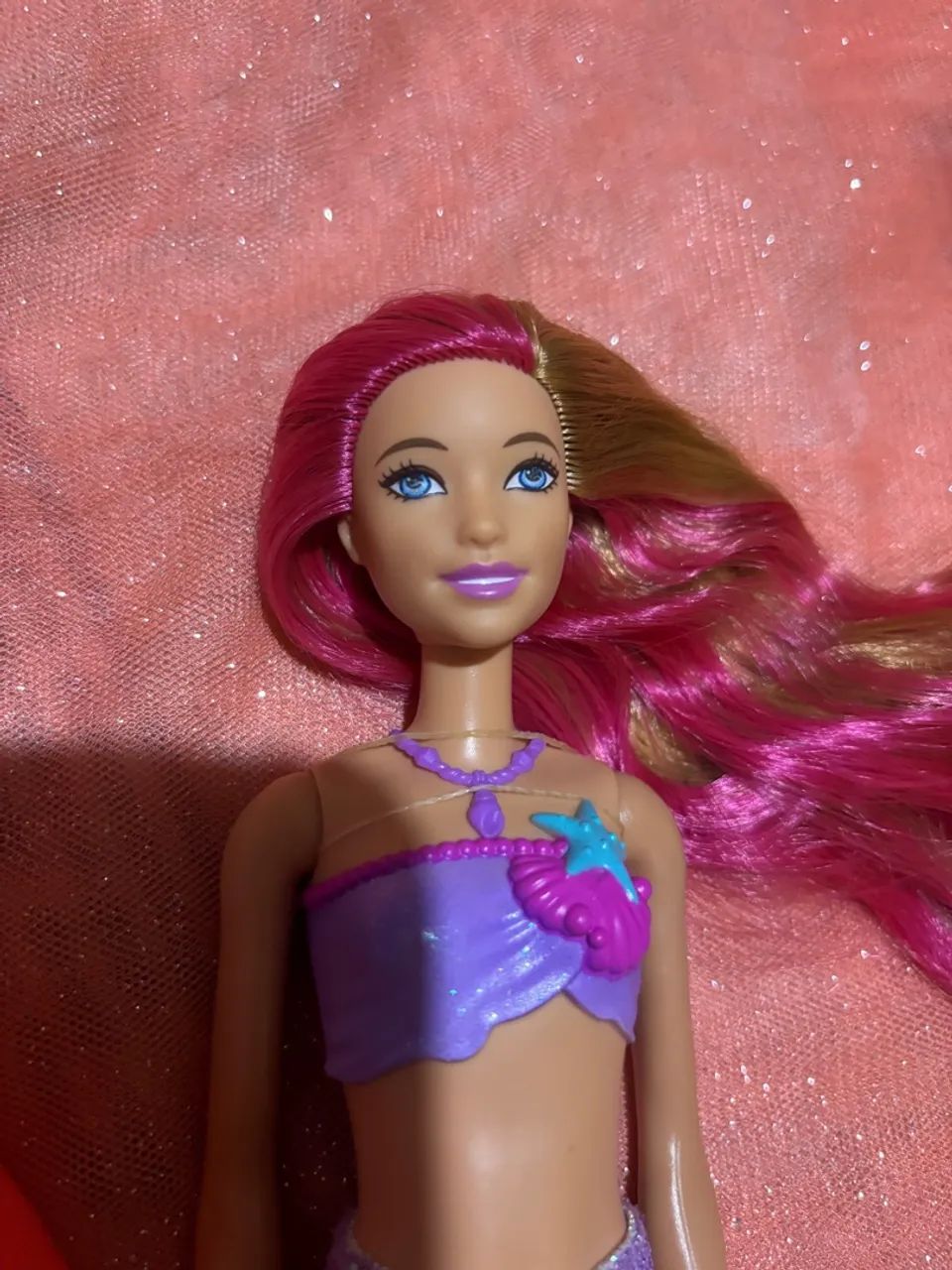 Boneca Barbie Sereia Golfinhos Mágicos  - Foto 2