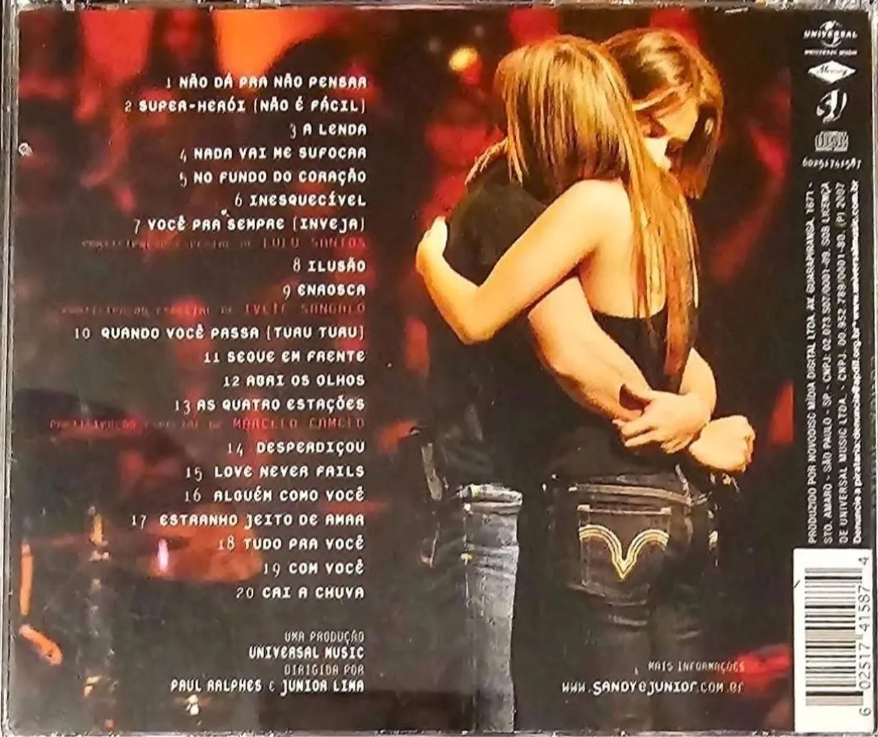 CD Acústico Sandy & Junior - Foto 2