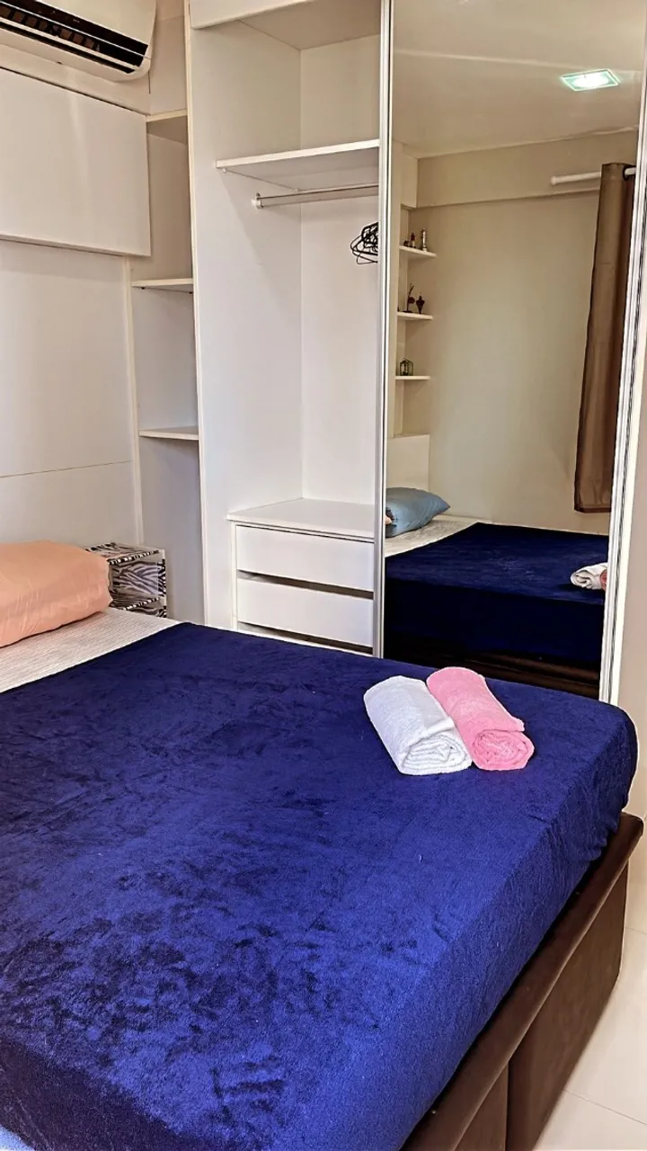 AC0M0DA ate 3 pessoas flat M0BlLIAD0, finamente DEC0RAD0 de LUX0,R$ 165,00 diária