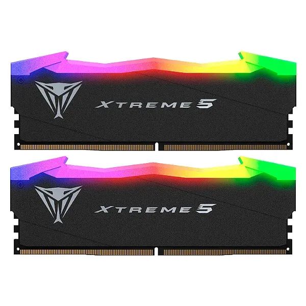 Memória DDR5 PATRIOT VIPER Extreme 5 RGB 48gb 7600Mt/s (Novas + Garantia)