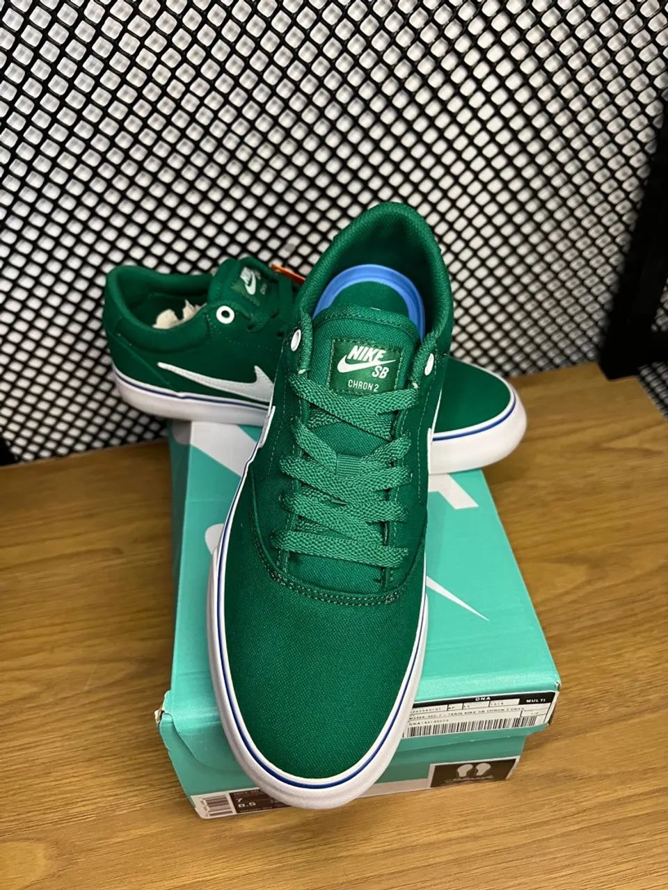 Tênis Nike SB Chron 2 Verde - Novo e Original - Foto 2