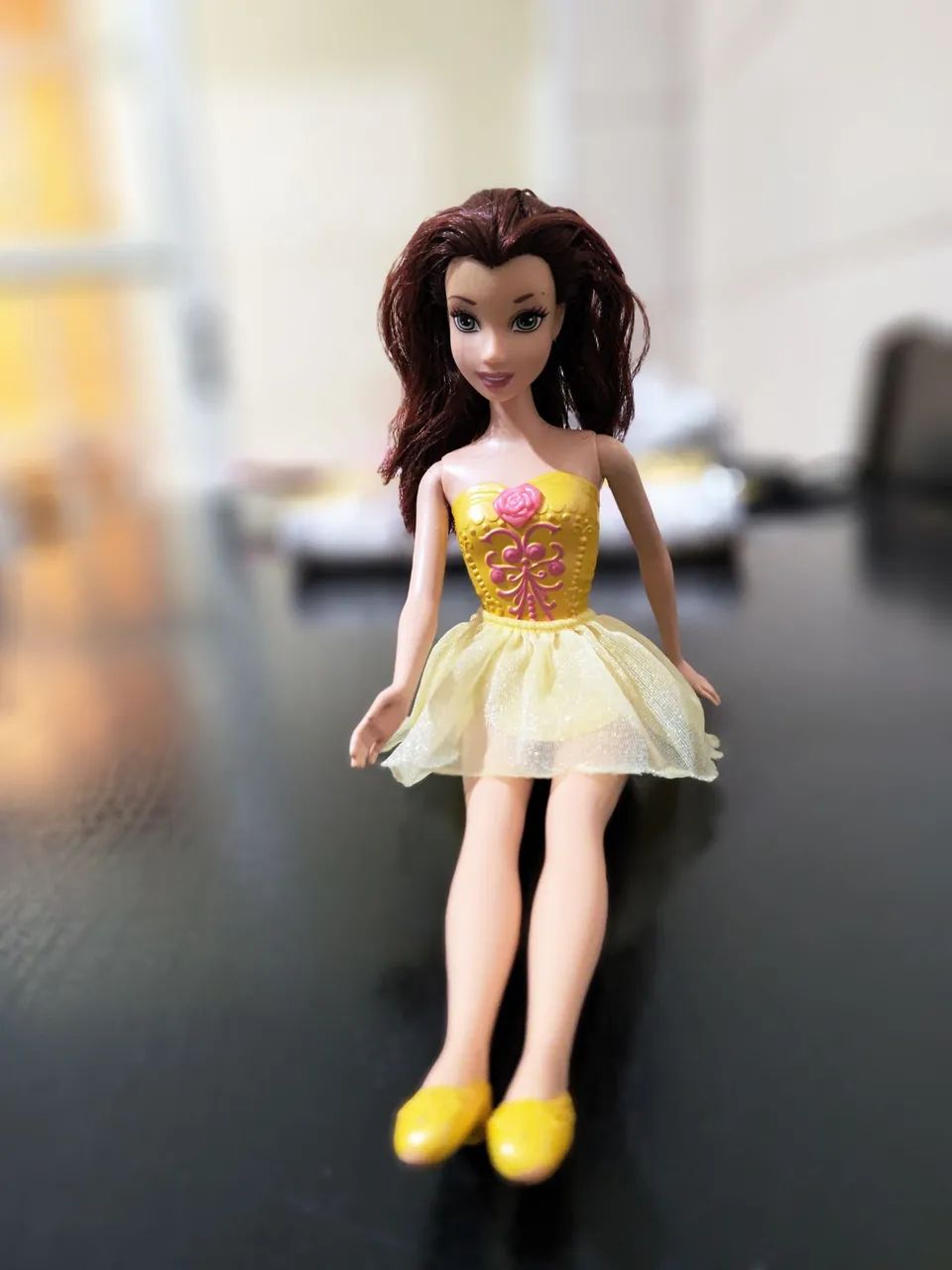Boneca Bailarina Princesa Bela da Disney 