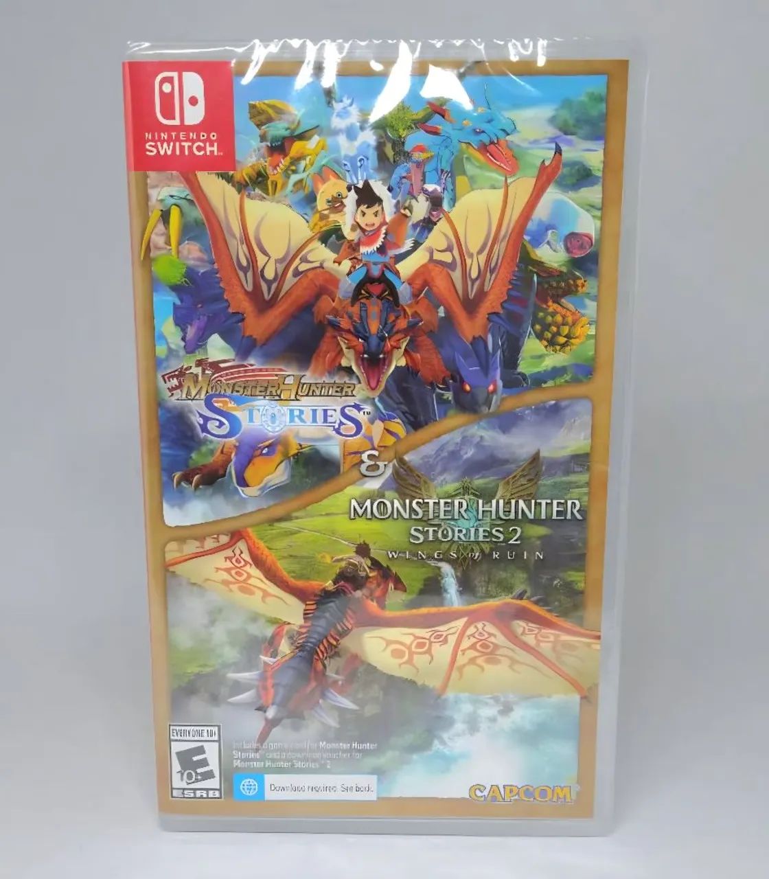 Game Monster Hunter stories 1 + 2 Nintendo Switch 