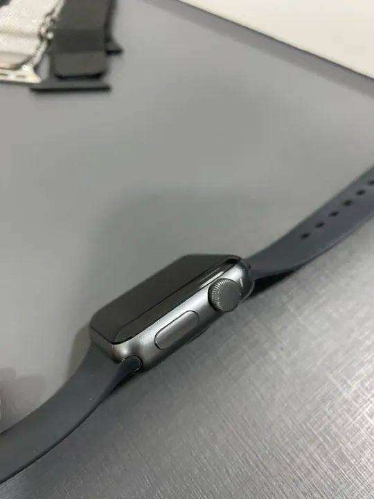 Apple Watch Series 3 38 mm - Preto - Usado - Foto 2