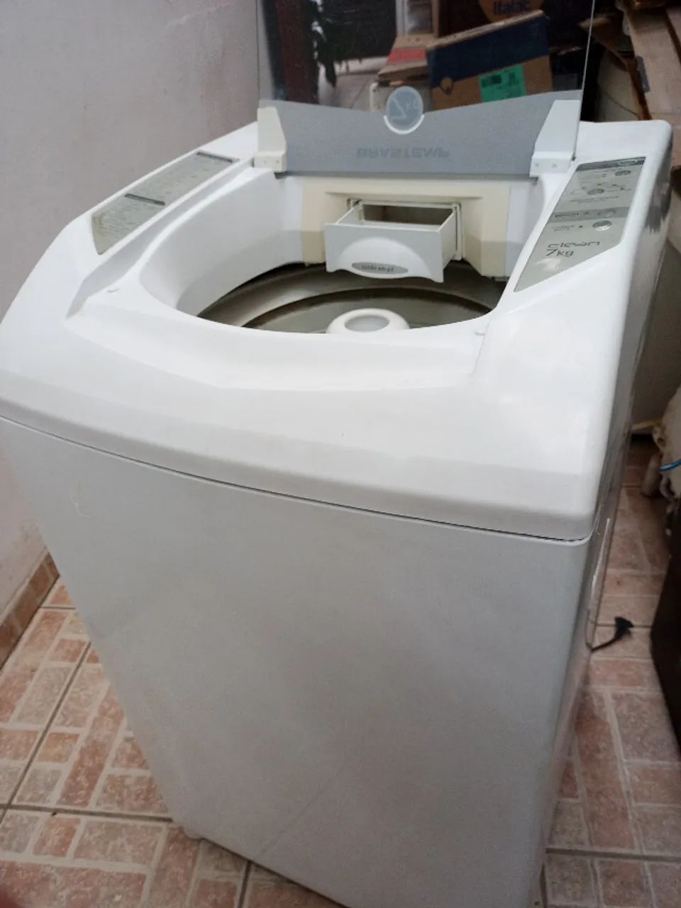 Lavadora Brastemp Clean 7kg - Ótima máquina e muito conservada ...