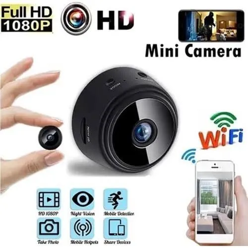 Câmera Espiã Mini Wi-Fi Full HD 1080P