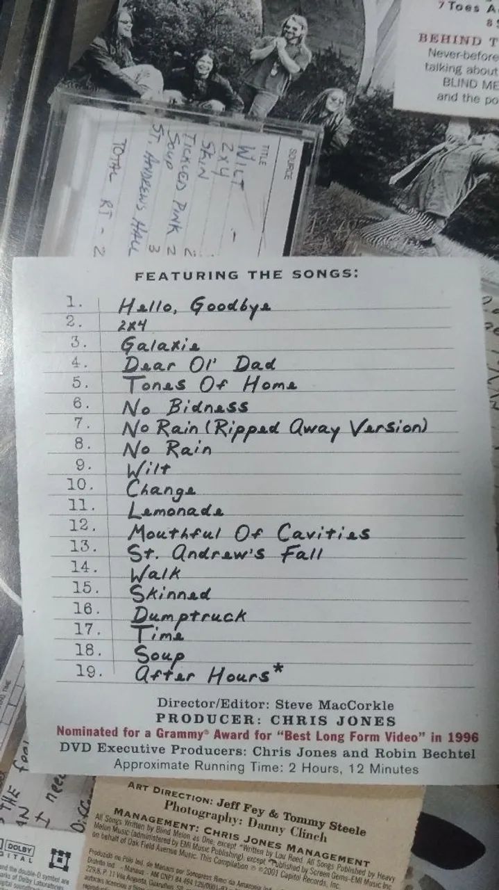 Blind melon dvd original com todos os clipes e extras - Foto 3