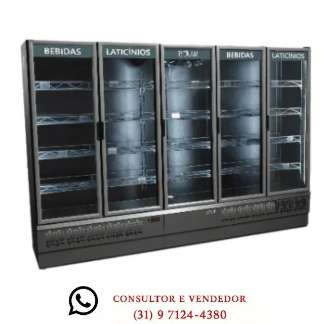Balcão Expositor Refrigerado Polar 5 Portas