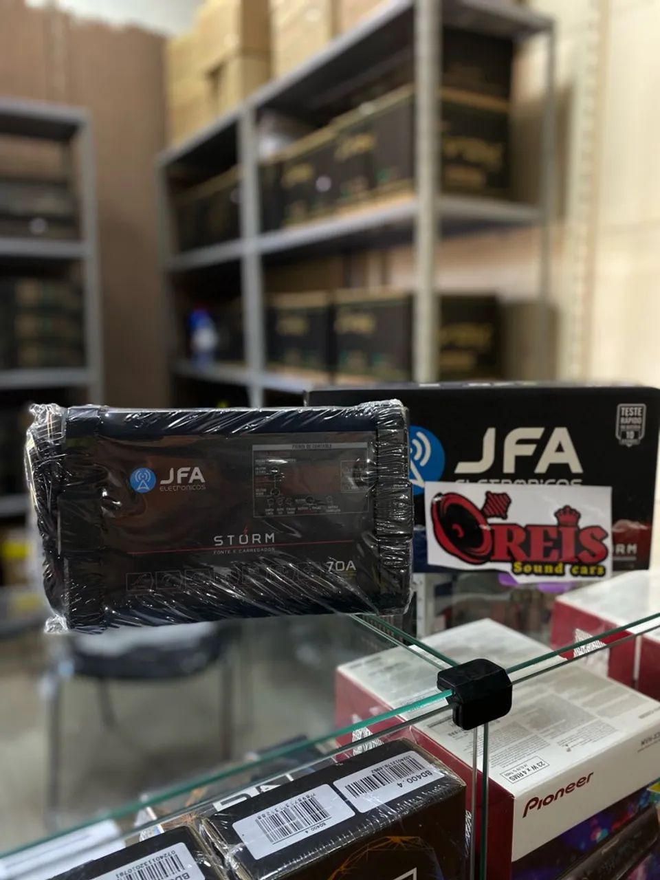 Fonte e Carregador JFA Storm 70A