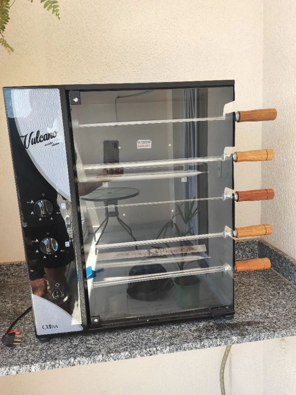 Churrasqueira a Gás Rotativa - Foto 5