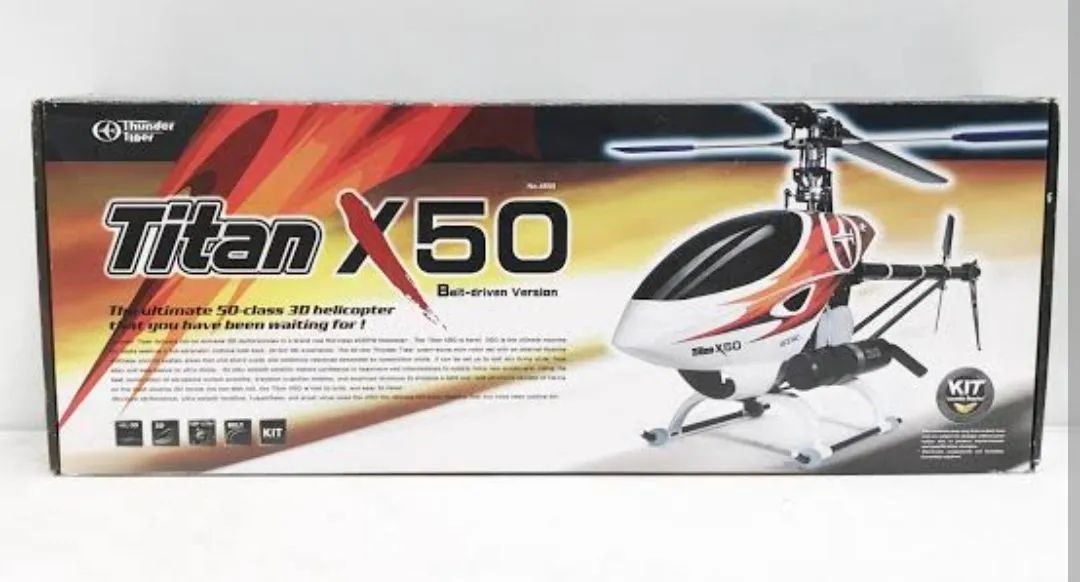 Helicóptero thunder tiger  Titan X50  3D