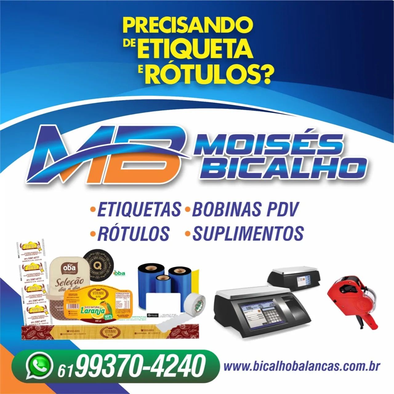 Etiquetas e rótulos 