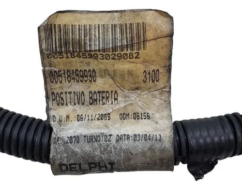 Cabo Polo Positivo Bateria Fiat Punto 2013 Do   / - Foto 4